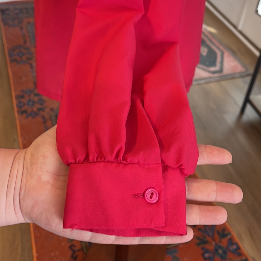 VTG Pussy Bow Blouse - Picture 6 of 8